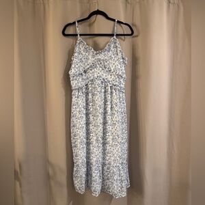 NWT No boundaries Floral Spaghetti Strap Dress
